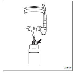 Toyota RAV4. Install fuel pump assembly