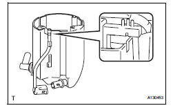 Toyota RAV4. Install fuel sub-tank assembly