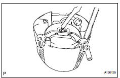 Toyota RAV4. Install fuel sub-tank assembly