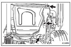 Toyota RAV4. Remove no. 1 Floor under cover