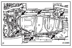 Toyota RAV4. Install fuel tank filler pipe
