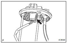 Toyota RAV4. Install fuel sub-tank assembly