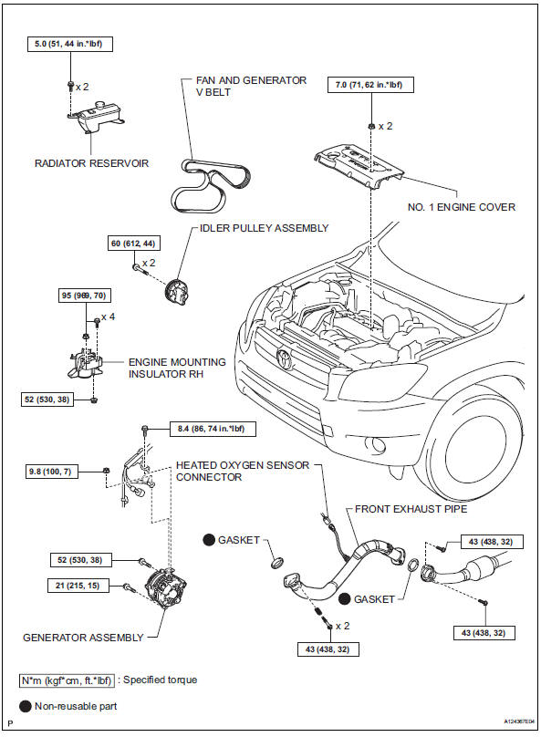 Toyota RAV4. Oil pump