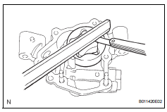 Toyota RAV4. Inspect oil pump rotor