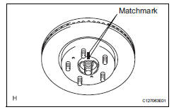 Toyota RAV4. Remove front disc