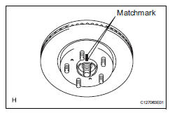 Toyota RAV4. Install front disc