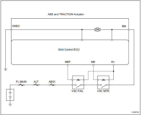 Toyota RAV4. Wiring diagram