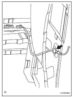 Toyota RAV4. Remove rear speed sensor lh