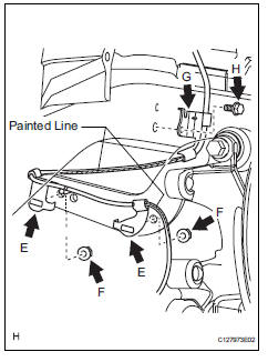 Toyota RAV4. Install rear speed sensor lh