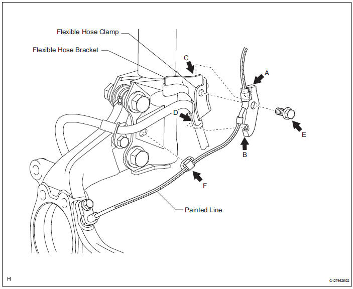 Toyota RAV4. Install speed sensor front lh