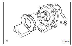 Toyota RAV4. Install steering angle sensor