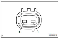 Toyota RAV4. Inspect speed sensor nt