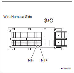 Toyota RAV4. Check wire harness (speed sensor - ecm)