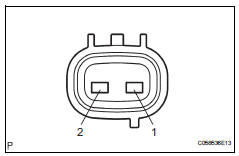 Toyota RAV4. Inspect speed sensor nc