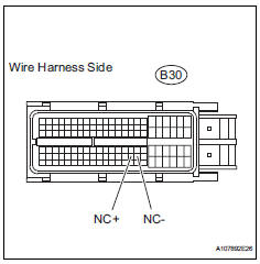 Toyota RAV4. Check wire harness (speed sensor - ecm)