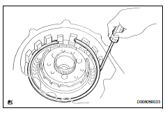 Toyota RAV4. Remove 2nd brake piston assembly