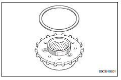 Toyota RAV4. Remove rear planetary gear assembly