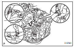 Toyota RAV4. Connect wire harness