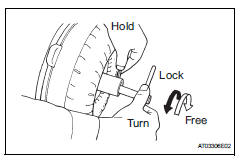 Toyota RAV4. Inspect torque converter clutch assembly