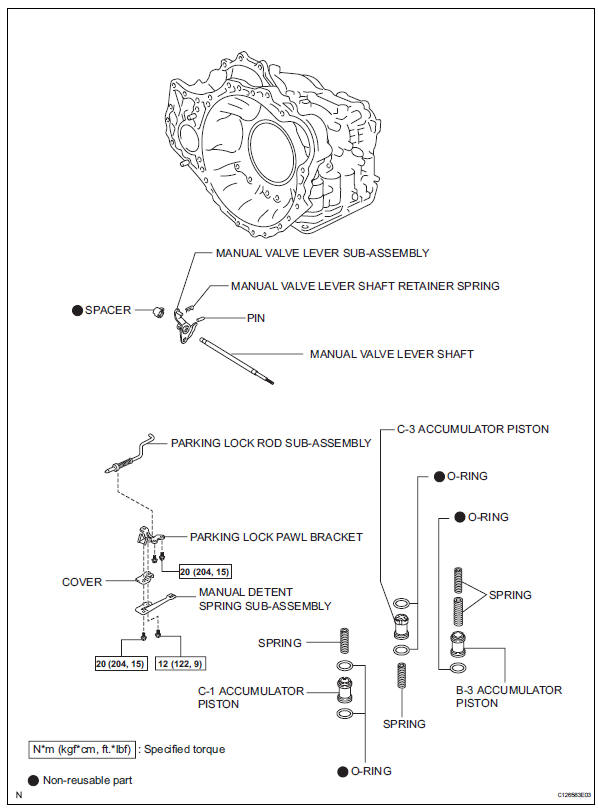 Toyota RAV4. Automatic transaxle unit