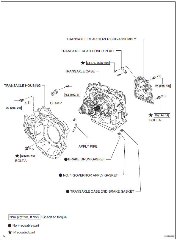 Toyota RAV4. Automatic transaxle unit