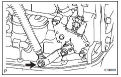 Toyota RAV4. Install transaxle control cable assembly