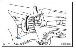 Toyota RAV4. Disconnect transaxle control cable assembly