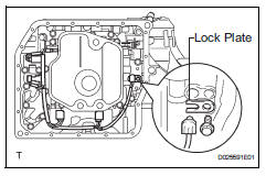 Toyota RAV4. Install transmission wire