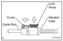 Toyota RAV4. Adjust shift lever position