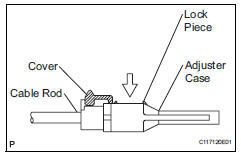Toyota RAV4. Adjust shift lever position