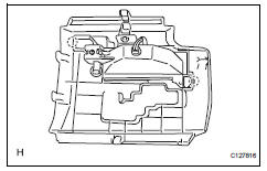 Toyota RAV4. Install position indicator light housing