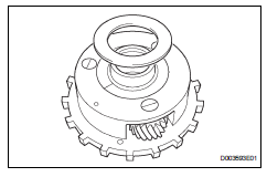 Toyota RAV4. Install rear planetary gear assembly