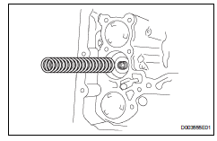 Toyota RAV4. Install c-3 accumulator piston