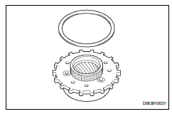 Toyota RAV4. Install rear planetary gear assembly