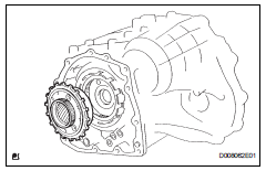 Toyota RAV4. Install rear planetary gear assembly