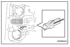 Toyota RAV4. Install check ball body