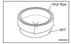 Toyota RAV4. Install underdrive brake piston