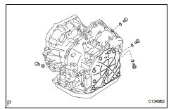 Toyota RAV4. Install no. 1 Transaxle case plug