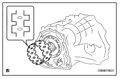 Toyota RAV4. Install 1-way clutch sleeve outer