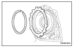 Toyota RAV4. Install 2nd brake clutch disc