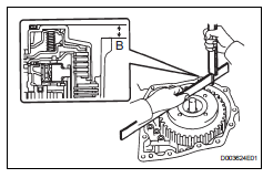 Toyota RAV4. Install direct clutch