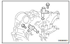 Toyota RAV4. Install speed sensor