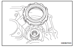 Toyota RAV4. Install underdrive 1 way clutch assembly