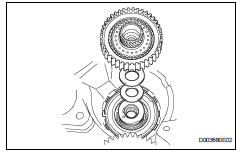 Toyota RAV4. Install underdrive clutch assembly