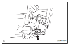 Toyota RAV4. Install park/neutral position switch assembly