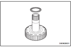 Toyota RAV4. Install multiple disc clutch hub