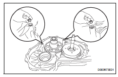 Toyota RAV4. Install overdrive brake gasket