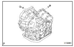 Toyota RAV4. Install no. 1 Transaxle case plug