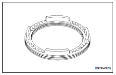 Toyota RAV4. Remove 2nd brake piston o-ring