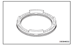 Toyota RAV4. Install 2nd brake piston o-ring